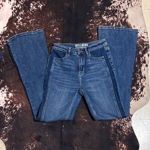 Idyllwind Women's Dark Blue Flare Jeans